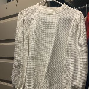 Maeve Anthropology White Sweater